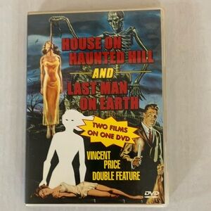 House on Haunted Hill and Last Man on Earth DVD